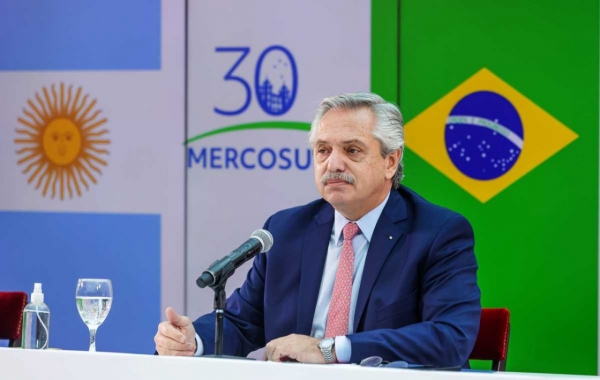 Alberto Fernández a los socios del Mercosur: «Nadie se salva solo»