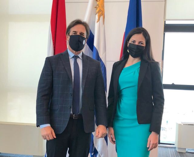 Activista cubana se reunió con Lacalle y dijo que en Cuba hay 525 presos políticos