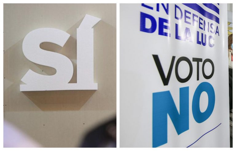 Opción: intención del voto del no supera por un punto al del sí a 17 días de la elección