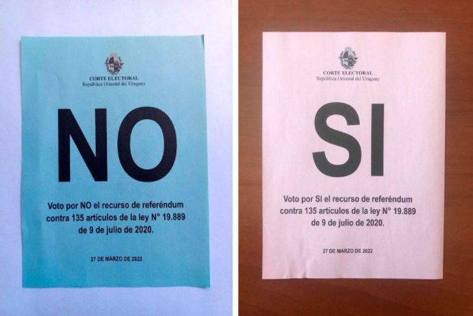 Encuesta Opción: 38% votaría por el no, 36% por el sí y 22% está indeciso